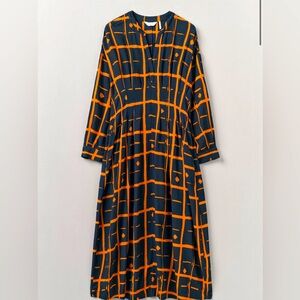 TOAST UK Diamond Dot Print Dress US size 14–16